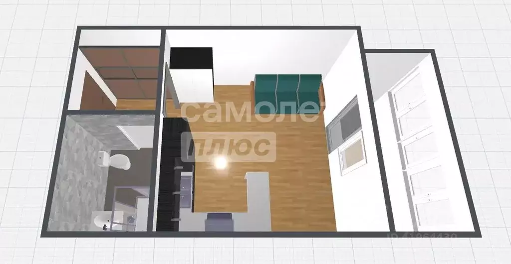 Студия Коми, Сыктывкар ул. Домны Каликовой, 58 (24.8 м) - Фото 2