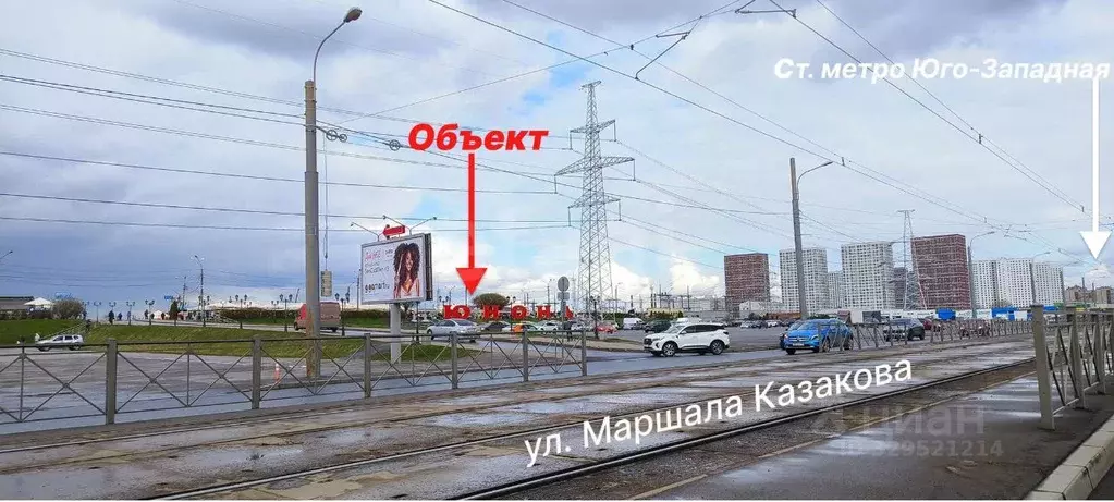 Помещение свободного назначения в Санкт-Петербург ул. Маршала ... - Фото 2