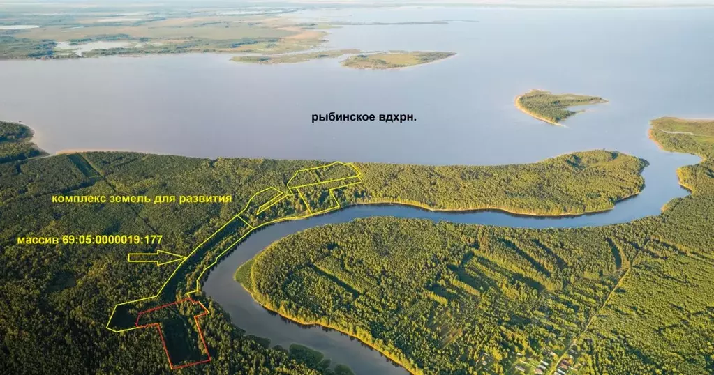 Участок в Тверская область, Весьегонский район, д. Беняково  (2.7 ... - Фото 1