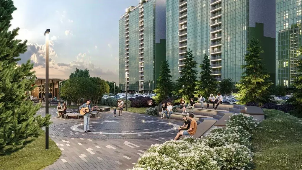 2-к кв. Красноярский край, Красноярск Нанжуль-Солнечный мкр, Аллея ... - Фото 2