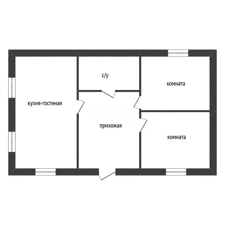 Дом в Будогощь, СНТ Ракитино, линия IV (54 м) - Фото 1