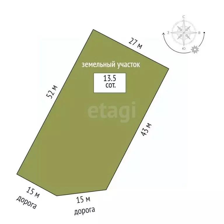 Участок в Тюменская область, Уватский муниципальный округ, с. Красный ... - Фото 2