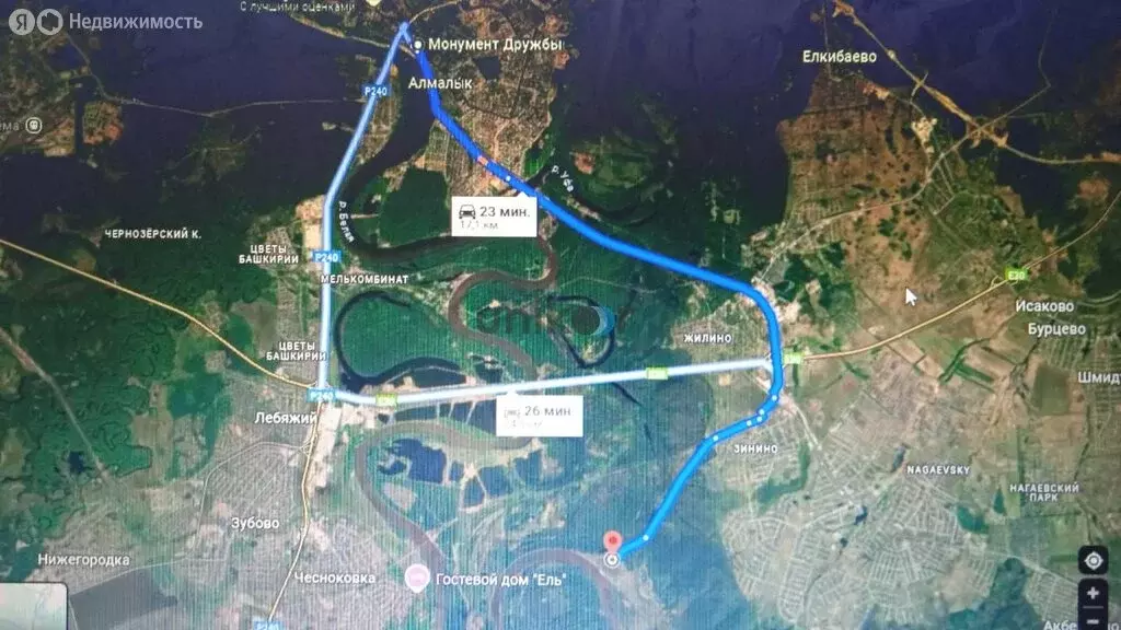 Участок в Республика Башкортостан, городской округ Уфа, село Нагаево ... - Фото 0