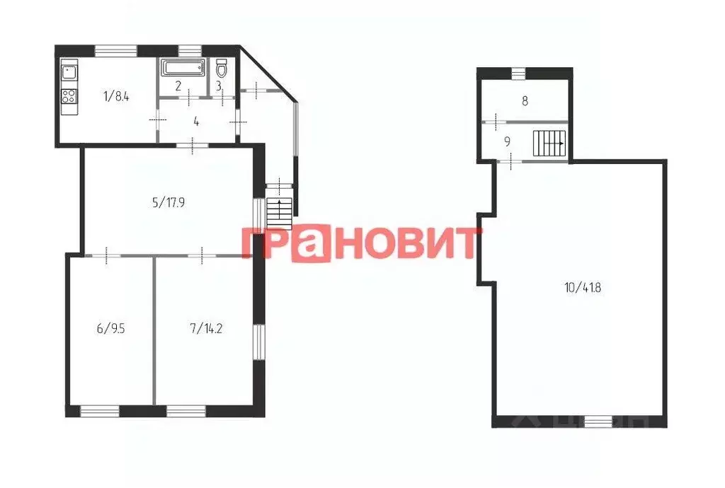 Таунхаус в Новосибирская область, Новосибирск Телевизионная ул., 12 ... - Фото 1