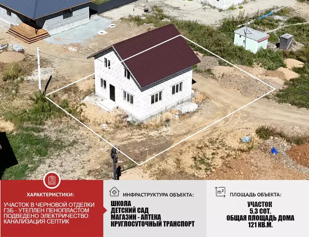 Дом в Приморский край, Владивостокский городской округ, пос. Трудовое ... - Фото 0
