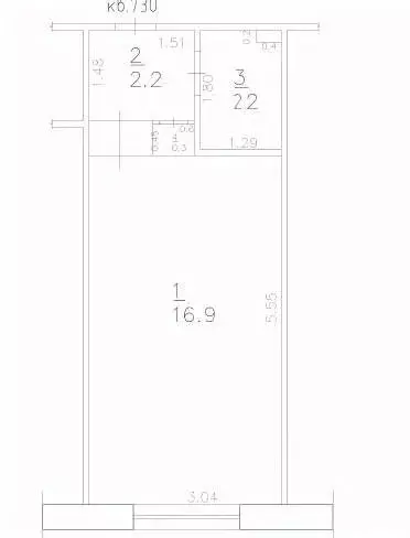 1-к кв. Башкортостан, Белорецк ул. Карла Маркса, 77 (21.6 м) - Фото 0