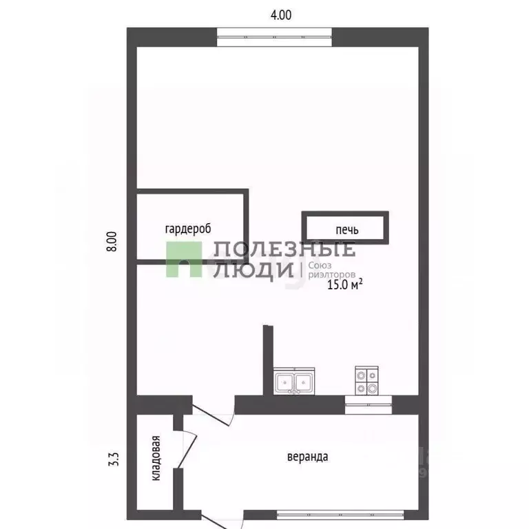 1-к кв. Томская область, Томск с. Тимирязевское, Октябрьская ул., 128 ... - Фото 2