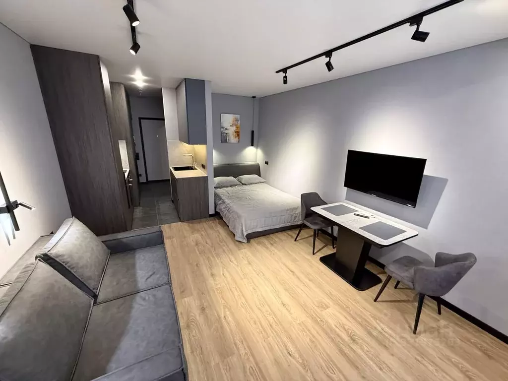Студия Краснодарский край, Сочи Адлер жилрайон, ул. Ленина, 290/8к6 ... - Фото 1