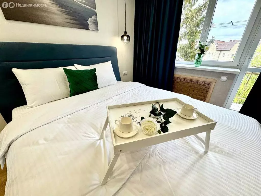 2-комнатная квартира: Зеленоградск, Садовая улица, 34 (56.8 м) - Фото 1