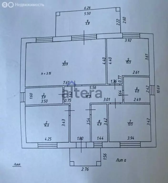 Дом в Лаишевский район, село Сокуры (137 м) - Фото 2