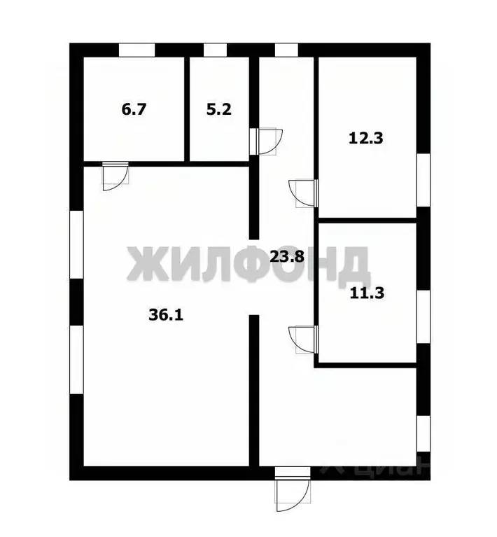 Коттедж в Новосибирская область, Новосибирский район, с. Раздольное ... - Фото 2