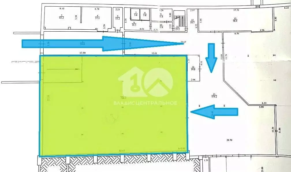 Склад в Новосибирская область, Обь тракт Омский, 1/2 (726 м) - Фото 2