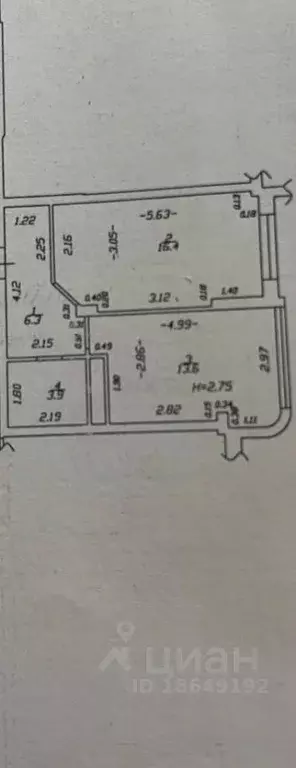 1-к кв. Краснодарский край, Анапа ул. Крылова, 15к2 (40.2 м) - Фото 1