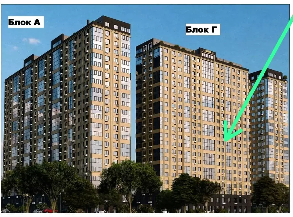 Продаётся 1-к квартира, 57 м - Фото 0