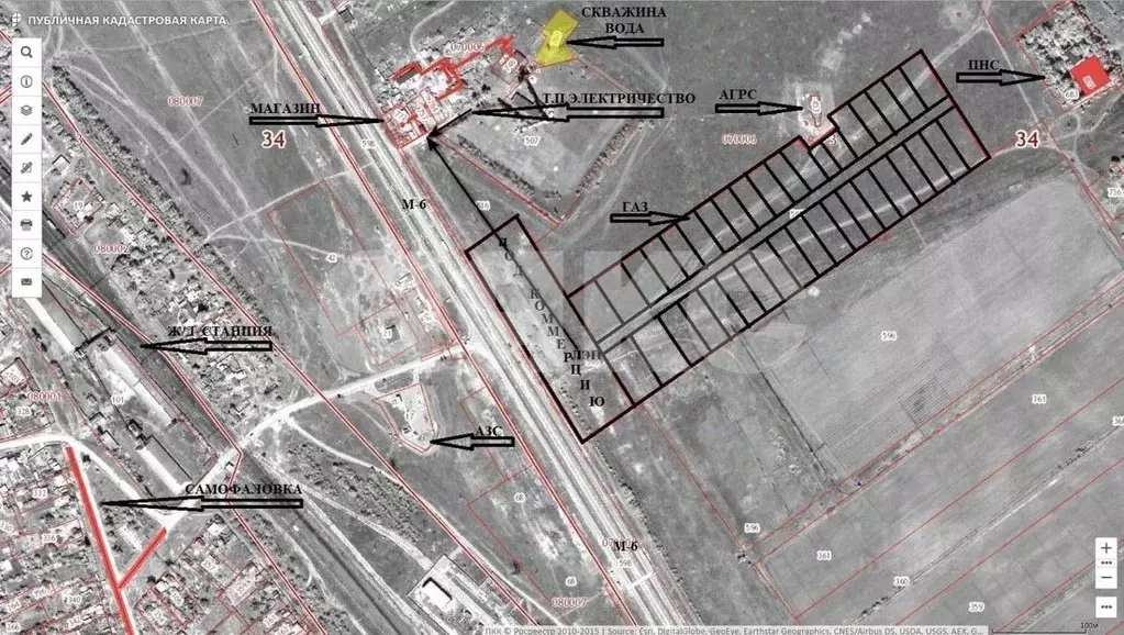 Участок в Волгоградская область, Городищенский район Р-22 Каспий, ... - Фото 2