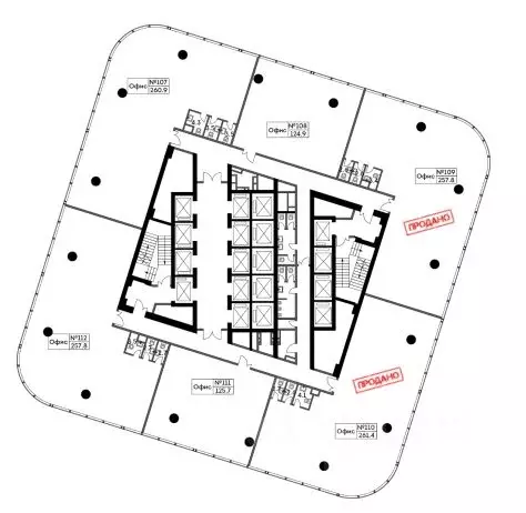 Офис в Москва Ходынский бул., 4/1 (261 м) - Фото 1