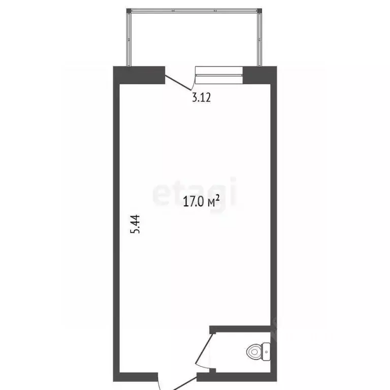 Комната Ярославская область, Ярославль ул. Юности, 6 (17.0 м) - Фото 2