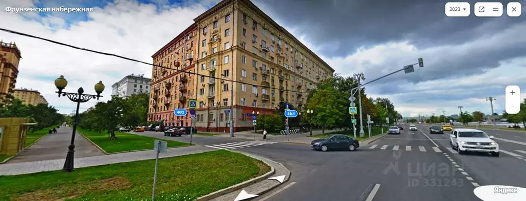 2-к кв. Москва Фрунзенская наб., 44С1 (61.2 м) - Фото 0