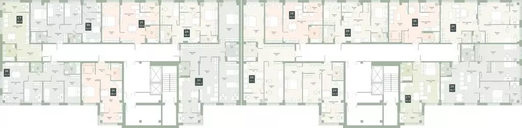 Свободной планировки кв. Курганская область, Курган Заозерный ... - Фото 2