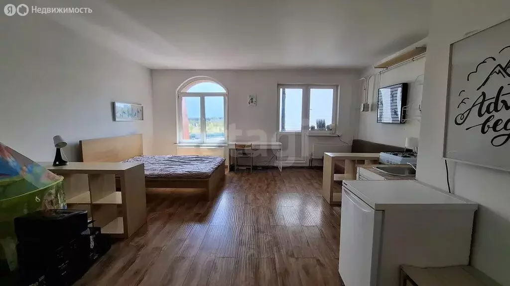 Квартира-студия: село Ромашково, Никольская улица, 8к1 (38.1 м) - Фото 0