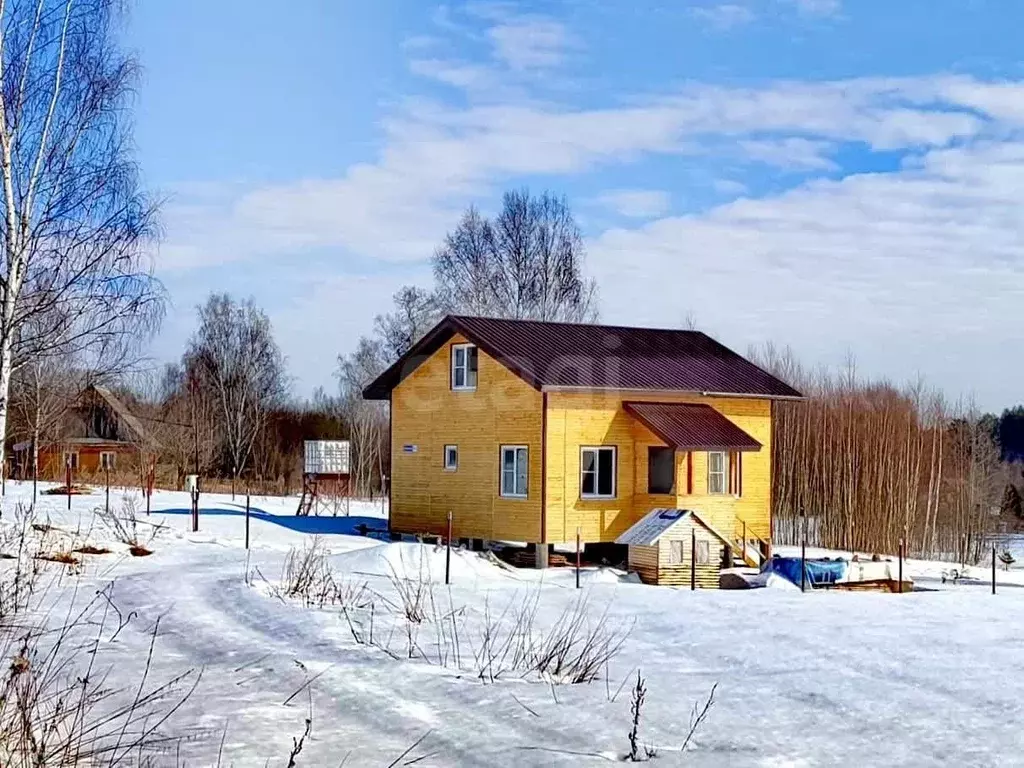 Дом в Костромская область, Нерехтский район, Пригородное с/пос, с. ... - Фото 0