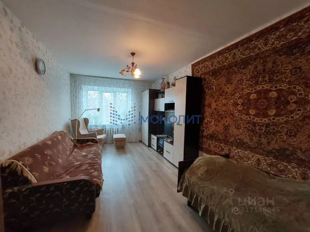 1-к кв. Нижегородская область, Нижний Новгород бул. Мира, 10 (37.1 м) - Фото 1