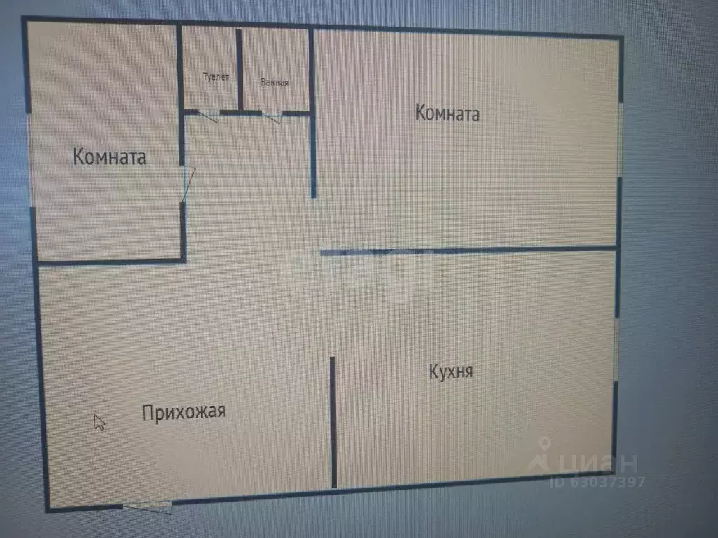 2-к кв. Краснодарский край, Горячий Ключ ул. Ленина, 203Е (53.3 м) - Фото 1
