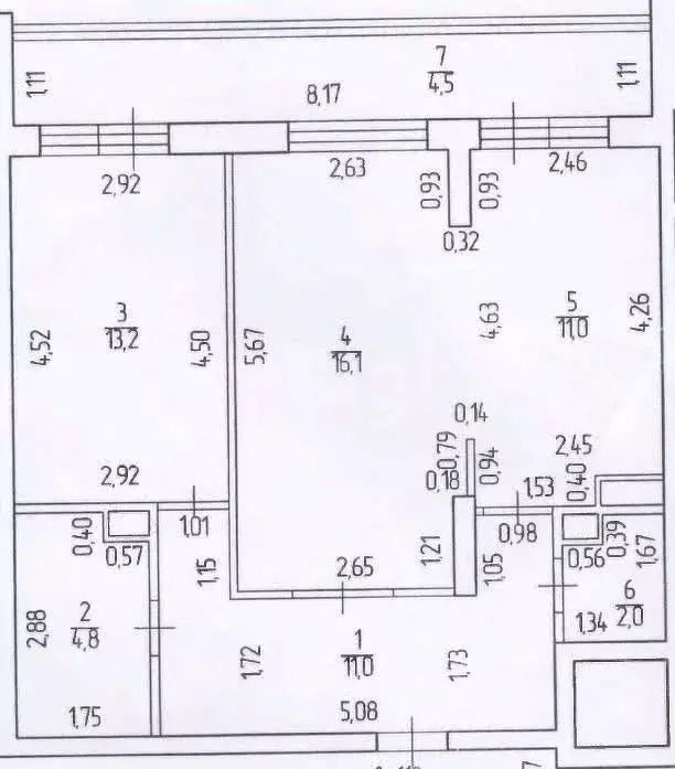 2-к кв. Башкортостан, Уфа ул. Минигали Губайдуллина, 10/1 (63.8 м) - Фото 0