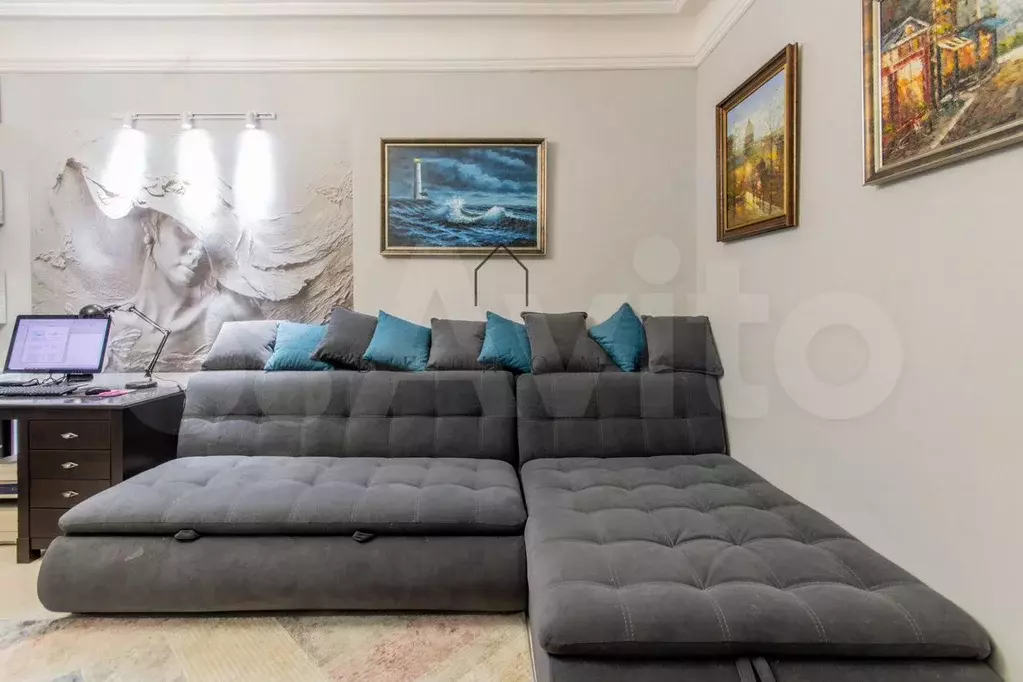 2-к. квартира, 59,5 м, 1/8 эт. - Фото 1