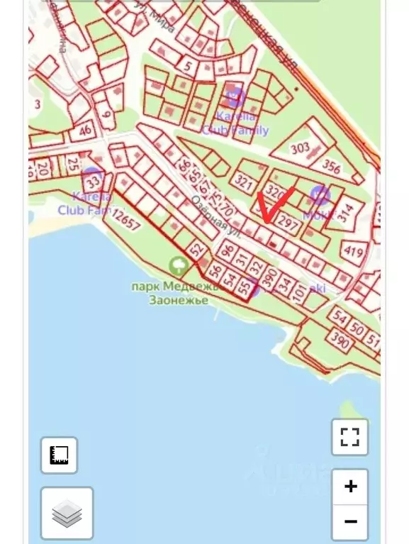 Участок в Карелия, Медвежьегорск ул. Бориса Смоленского (15.0 сот.) - Фото 2