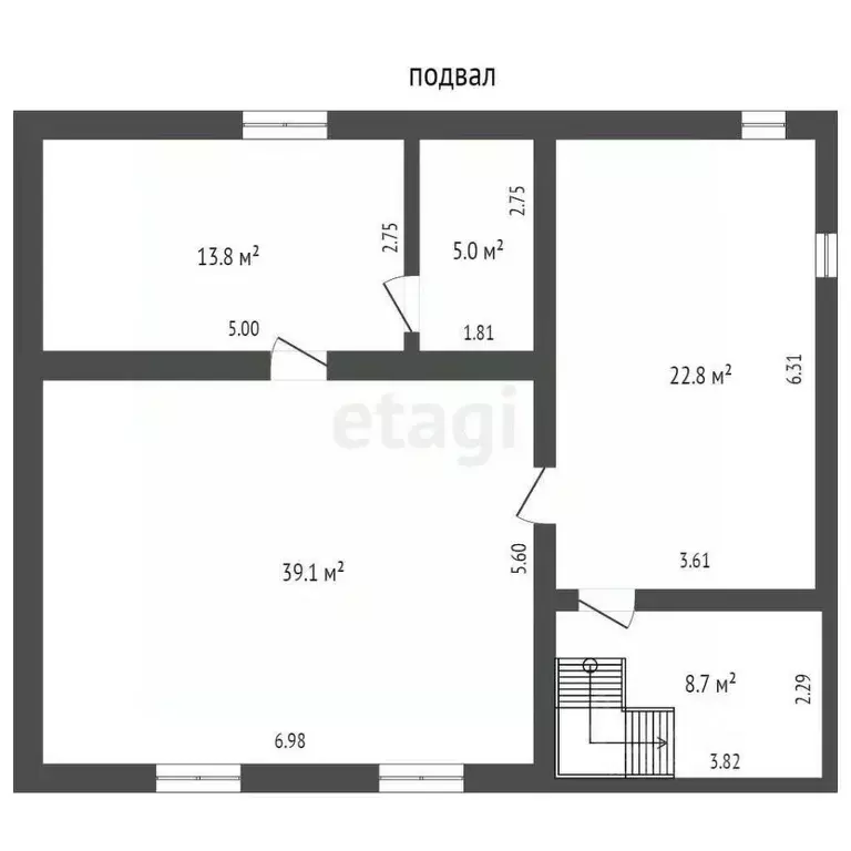 Дом в Ставропольский край, Георгиевский муниципальный округ, Незлобная ... - Фото 2