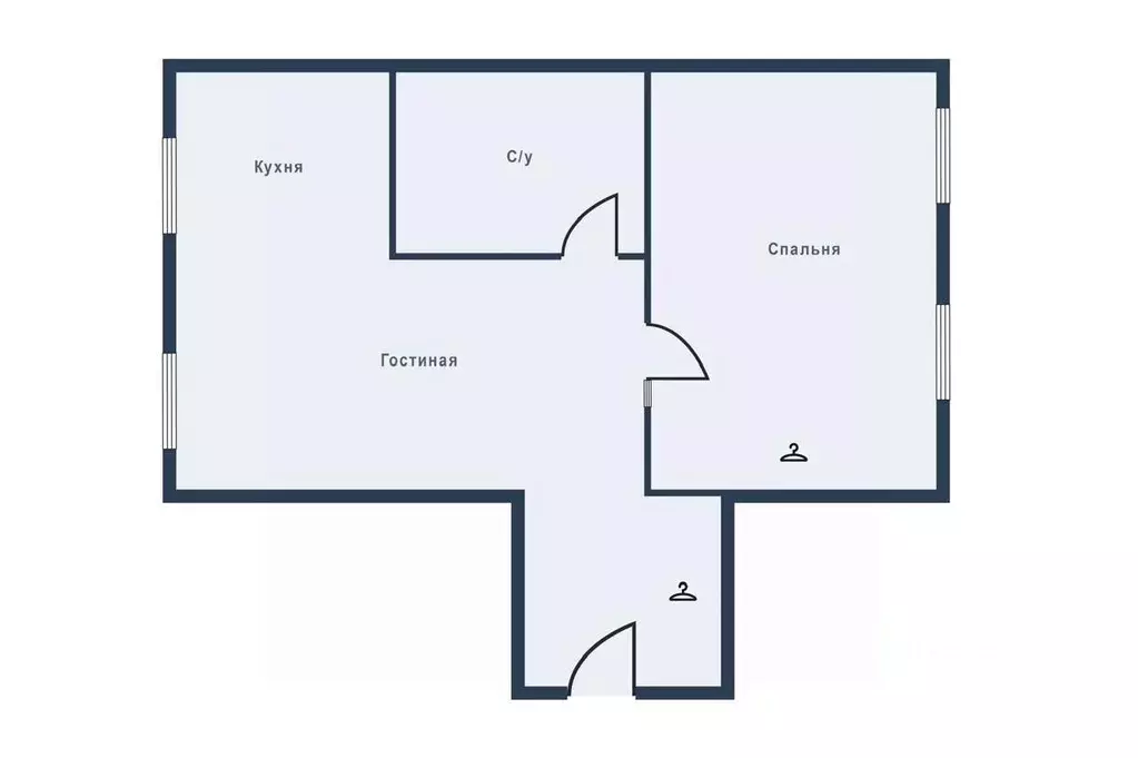 2-к кв. Москва Малая Бронная ул., 42/14 (56.0 м) - Фото 2
