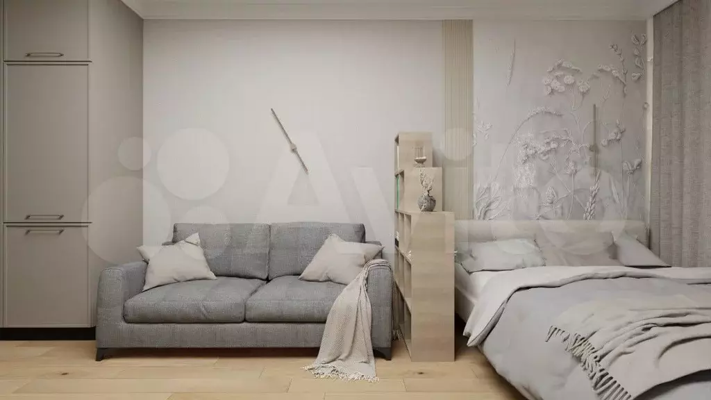 Квартира-студия, 27 м, 2/3 эт. - Фото 1