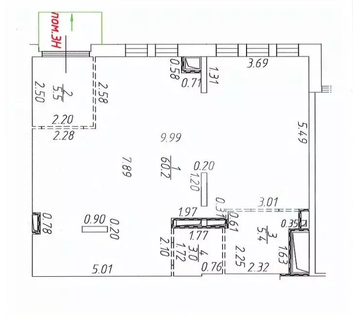 Торговая площадь в Московская область, Ленинский городской округ, д. ... - Фото 2