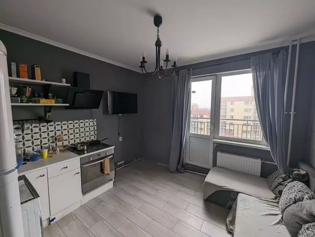 2-к кв. Ленинградская область, Всеволожский район, пос. Бугры ул. ... - Фото 1