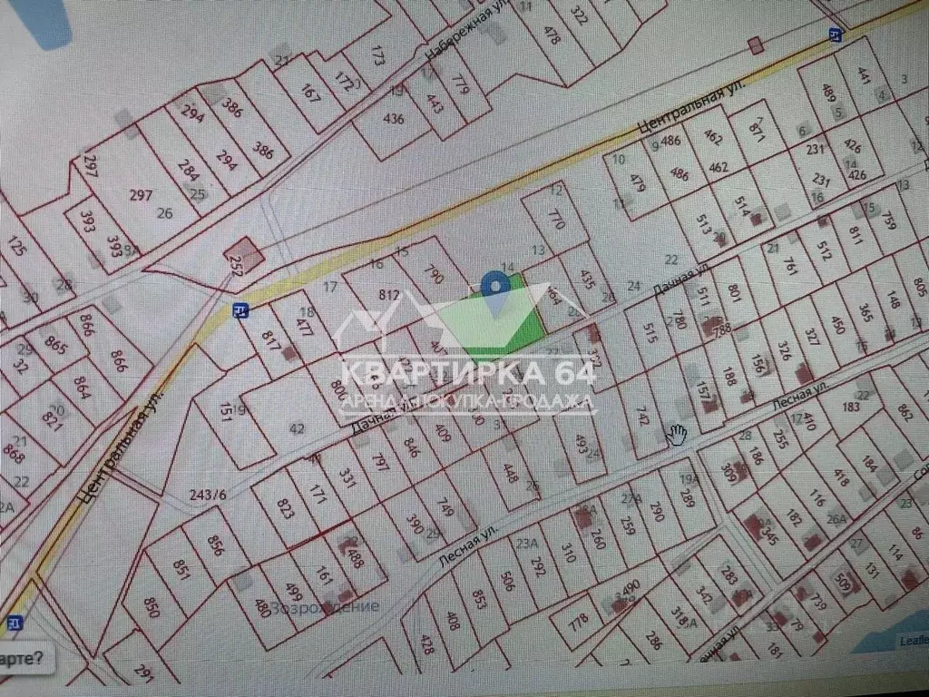Участок в Саратовская область, Балаковский район, Натальинское ... - Фото 0