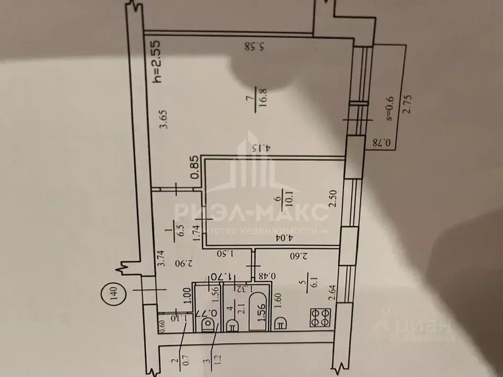 2-к кв. Брянская область, Брянск Пролетарская ул., 52 (43.5 м) - Фото 2