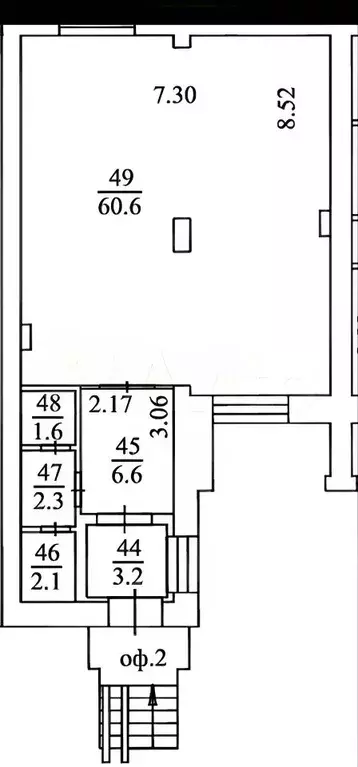 Офис в Новосибирская область, Бердск ул. Солнечная, 38 (76 м) - Фото 1