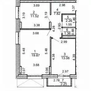 2-к кв. Саха (Якутия), Якутск ул. Александра Захарченко, 11 (55.9 м) - Фото 0