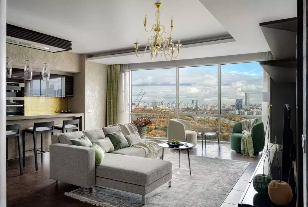 5-к кв. Москва Нежинская ул., 1к1 (212.0 м) - Фото 1