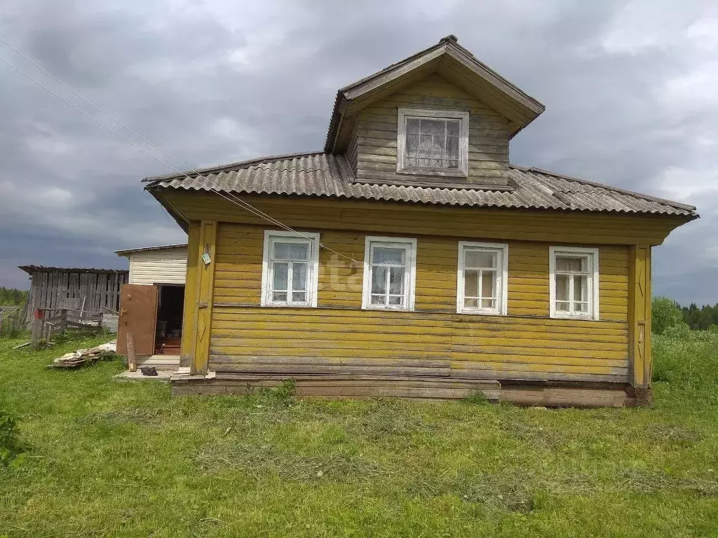 Дом в Вологодская область, Вожегодский муниципальный округ, д. ... - Фото 1