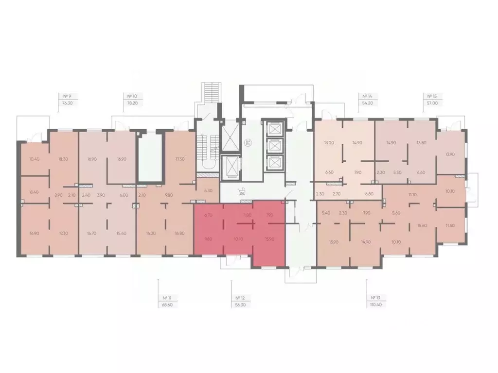 Помещение свободного назначения в Санкт-Петербург Пейзажный квартал ... - Фото 1