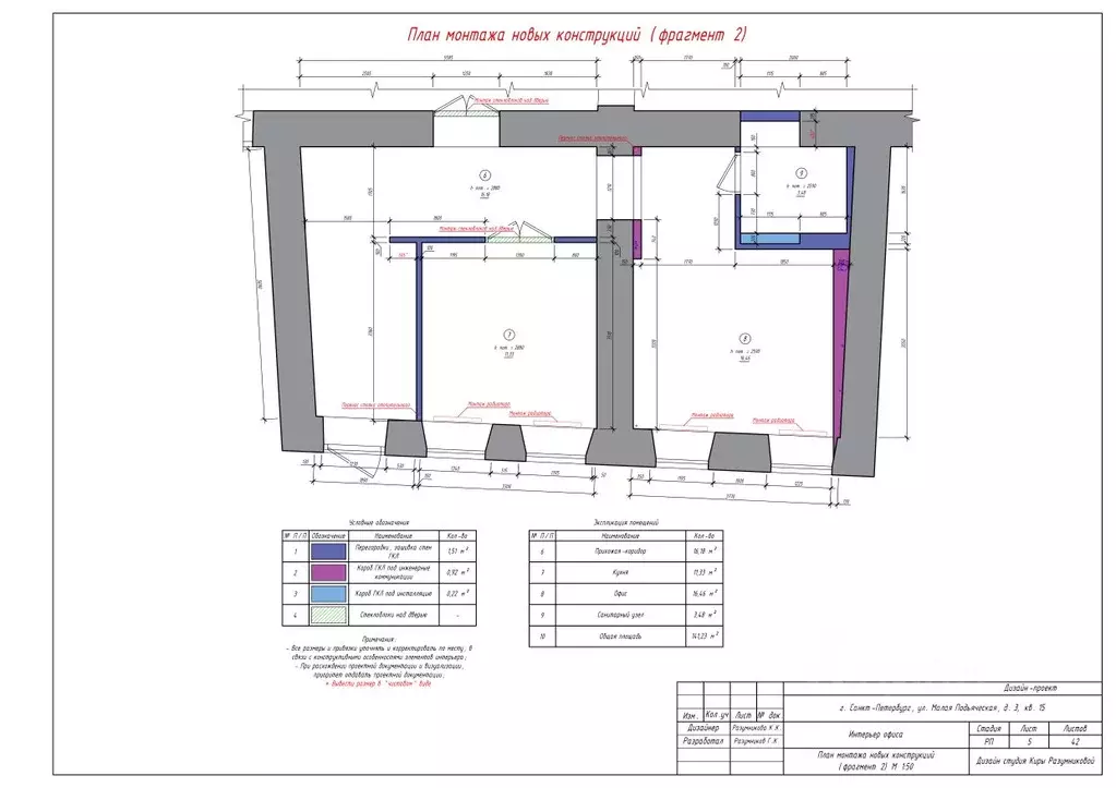 Офис в Санкт-Петербург Малая Подьяческая ул., 3 (137 м) - Фото 2