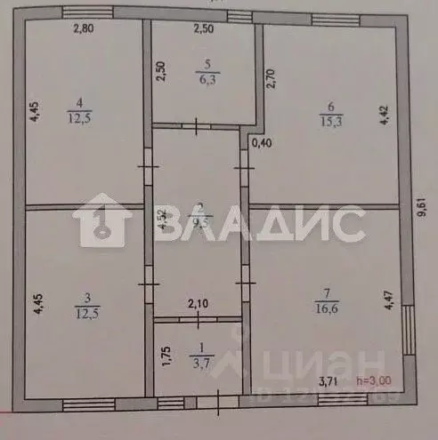 Дом в Пензенская область, с. Бессоновка ул. Сиреневая (140 м) - Фото 2