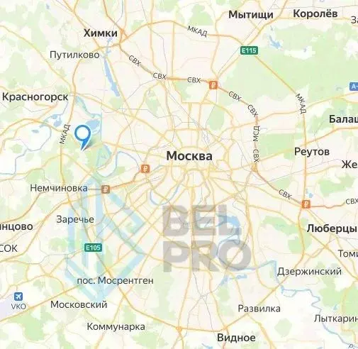 Торговая площадь в Москва Крылатская ул., 33К3 (81 м) - Фото 1