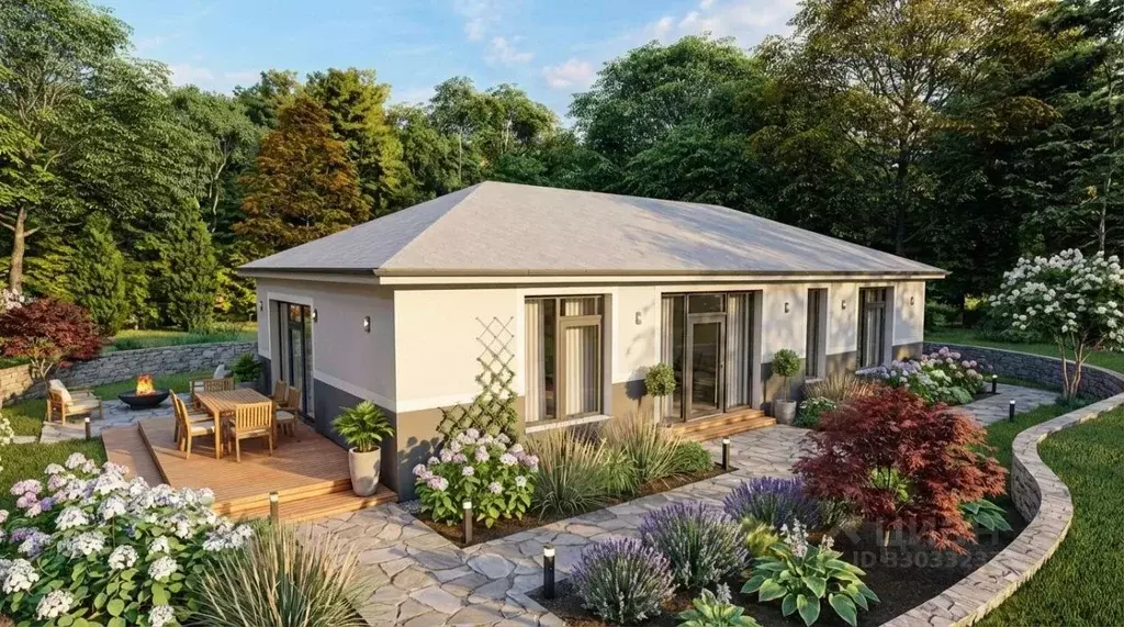 Дом в Крым, Симферопольский район, Добровское с/пос, с. Пионерское  ... - Фото 1