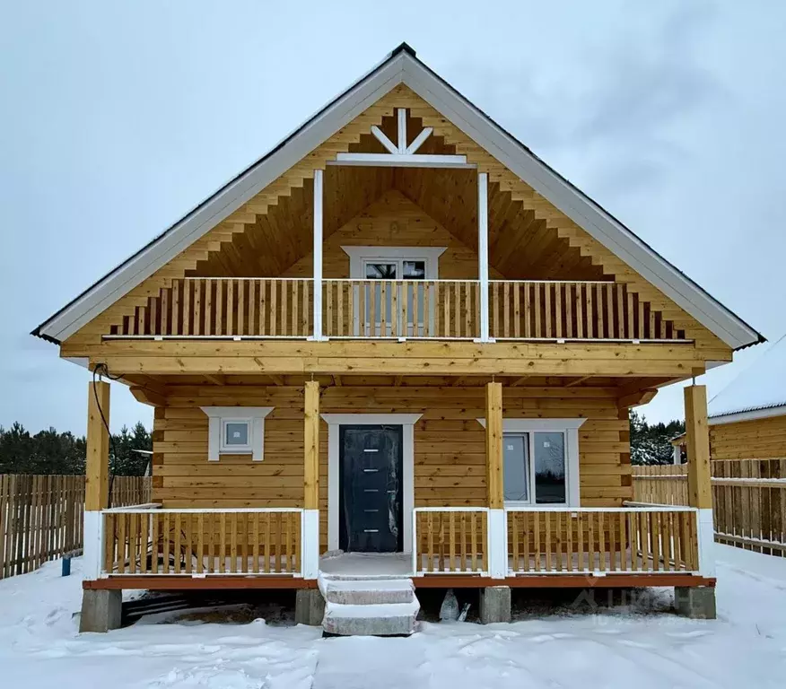 Дом в Иркутская область, Иркутский муниципальный округ, д. Карлук ул. ... - Фото 1