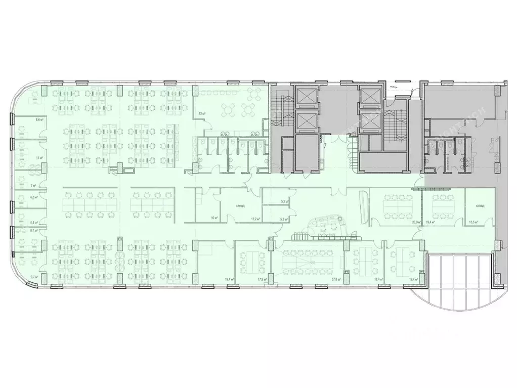 Офис в Москва ул. Двинцев, 12к1А (903 м) - Фото 2