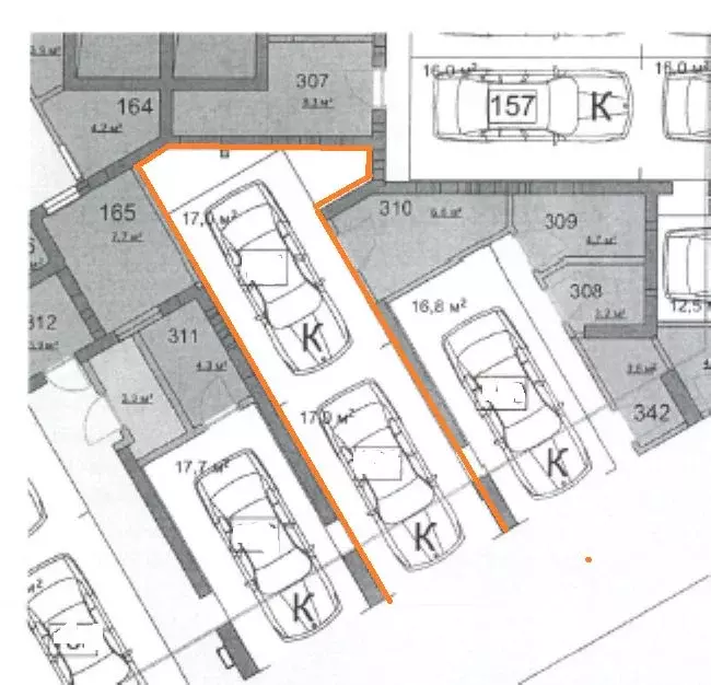 Гараж в Москва ул. Адмирала Макарова, 6Бк1 (34 м) - Фото 1