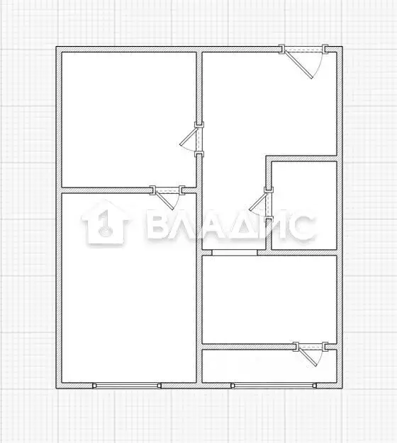 1-к кв. Пензенская область, Пензенский район, Засечный сельсовет, с. ... - Фото 2